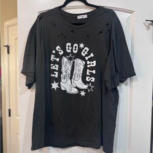 Eighty Eight Black Graphic Tee with White Tag and Red '88' Detail